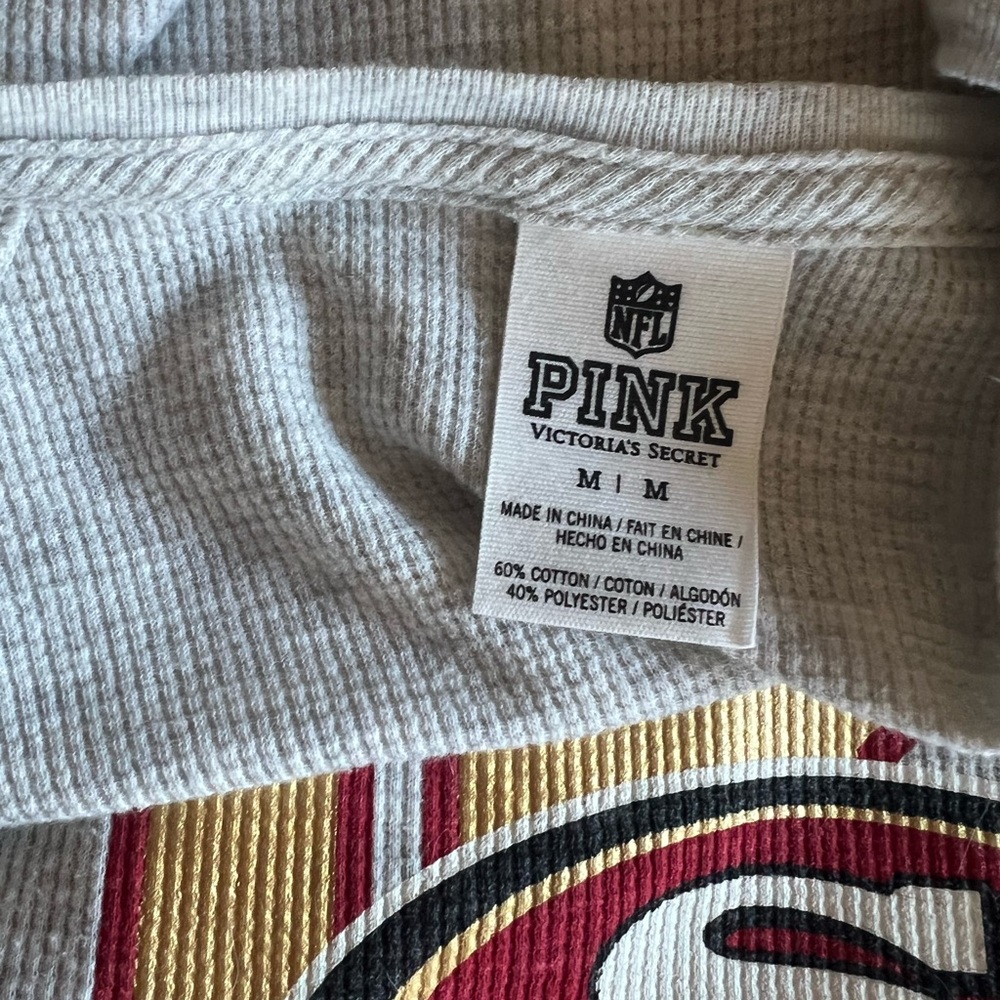 Victoria Secret Pink - San Francisco 49ers Long Sleeve - Picture 3 of 4